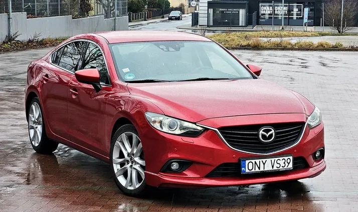 mazda 6 Mazda 6 cena 55900 przebieg: 157000, rok produkcji 2014 z Chojnów